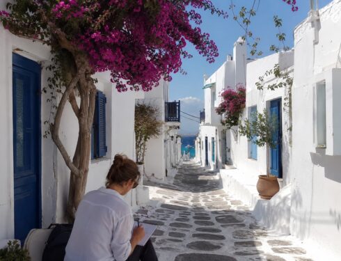 8 Ways Mykonos Sharpens the Eye of Artists, Designers, and Architecture Students