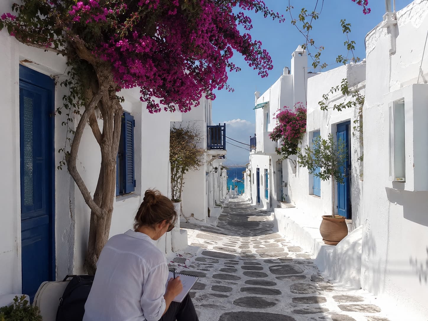 8 Ways Mykonos Sharpens the Eye of Artists, Designers, and Architecture Students
